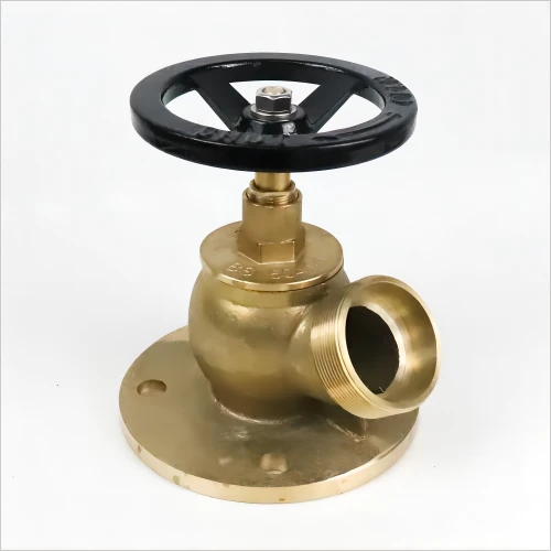 45° Oblique Angle Flange Fire Hydrant Valve
